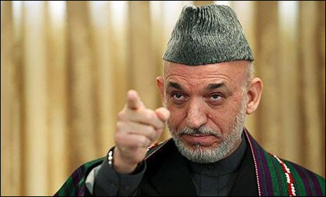 افغان صدر حامد کرزئی نے دورہ پاکستان کیلئے شرائط عائد کردیں