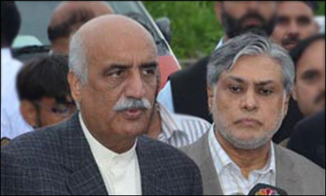 Ishaq Dar - Khurshid Shah