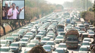 Lahore Traffic Affected