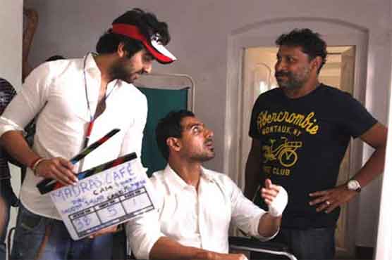 ممبئی میں فلم مدراس کیفے کا پریمیئر