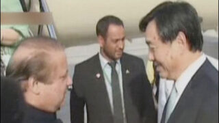 Nawaz Sharif - Chinese President