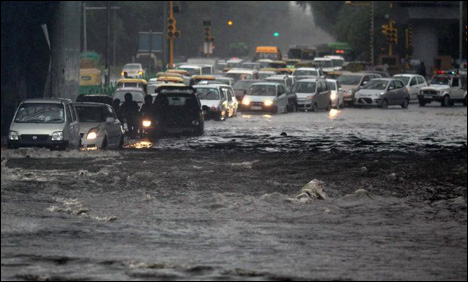 New Delhi Rain