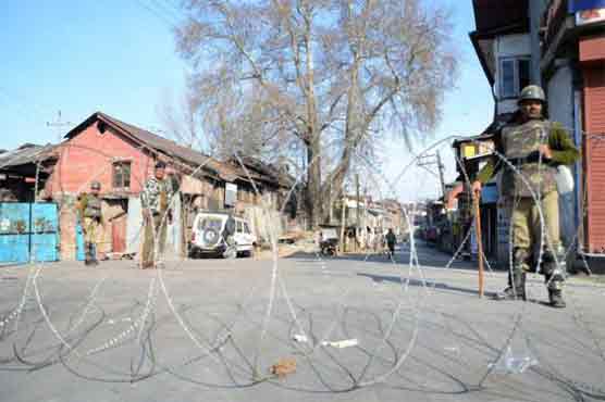 Occupied Kashmir curfew