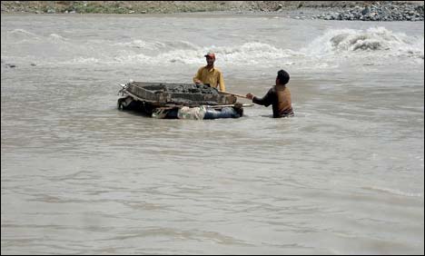 خیبرپختونخوا کے دریاوں میں نچلے درجے کا سیلاب ریکارڈ
