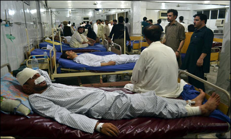 پارا چنار خودکش حملوں میں ہلاکتوں کی تعداد 60 ہوگئی