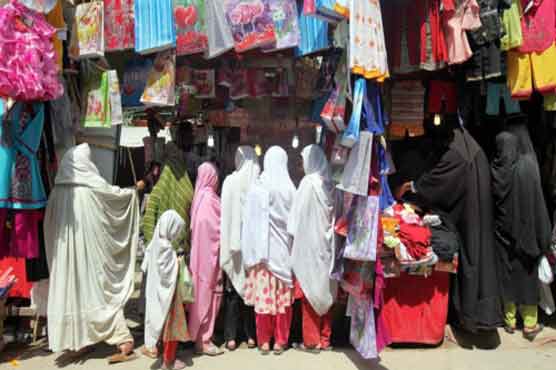 پشاور : خواتین بازاروں کو حساس قرار دینے کا فیصلہ