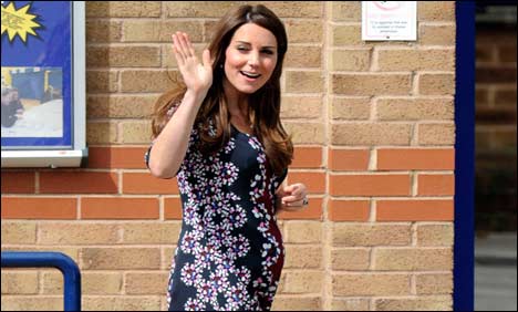 برطانوی شہزادی کیٹ مڈلٹن کے ہاں کسی بھی وقت ولادت متوقع