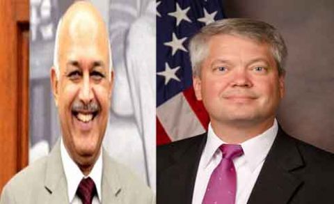 سیکرٹری دفاع سے امریکی وفد کی ملاقات