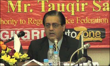 احتساب عدالت نے توقیر صادق کا چودہ روزہ جسمانی ریمانڈ دے دیا