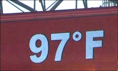 امریکا کی شمال مشرقی ریاستوں میں گرمی کی شدید لہر