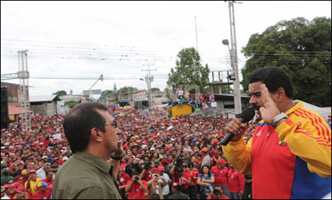 ہیوگو شاویز کو خراج عقیدت، وینزویلا کے صدر کی مقبرے پر حاضری