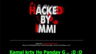 Web site hacked
