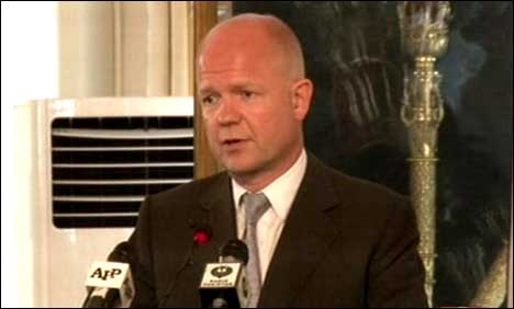 الطاف حسین کیخلاف تحقیقات برطانوی پولیس کا معاملہ ہے، ولیم ہیگ