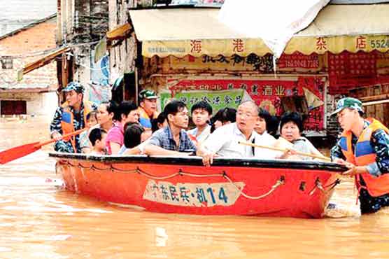 چین : سمندری طوفان یوٹور نے تباہی مچا دی، 200 افراد ہلاک