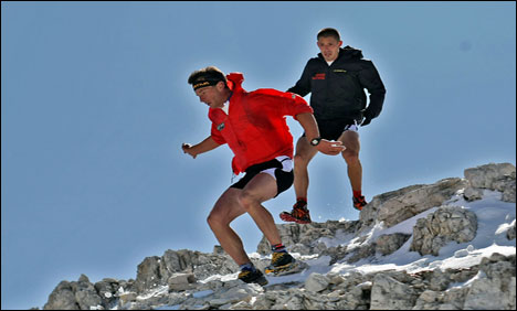 بولویا میں دوسری سالانہ اسکائی ریس کا آغاز