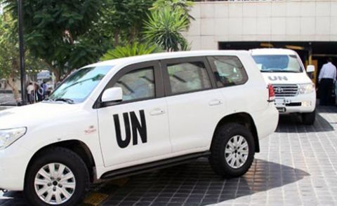 شام: اقوام متحدہ کے معائنہ کاروں کی واپسی کا سفر شروع