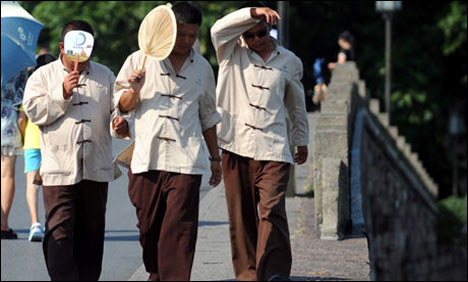 چین میں شدید گرمی اور خشک سالی، فصلیں تباہ