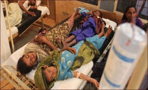 سیلاب زدہ علاقوں میں وبائی امراض پھیلنا شروع