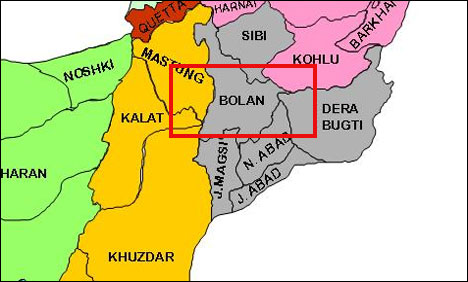 ضلع بولان میں نامعلوم افراد کی ٹرک پر فائرنگ ، ڈرائیور جاں بحق