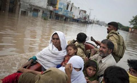 بارش اور سیلاب نے پنجاب میں تباہی مچا رکھی ہے