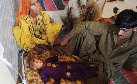 سیلاب سے متاثرہ علاقوں میں وہائی امراض پھوٹ پڑے