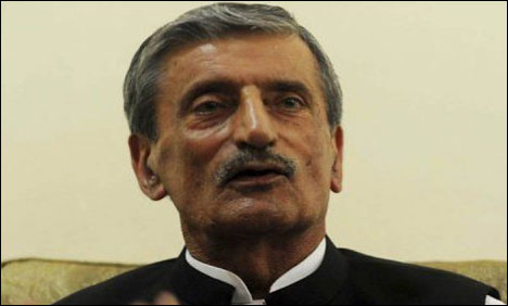 ہوائی فائرنگ کے الزام میں غلام بلور کے خلاف مقدمہ درج