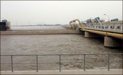 دریائے سندھ میں گڈو بیراج کے مقام پر پانی کی سطح میں مسلسل اضافہ