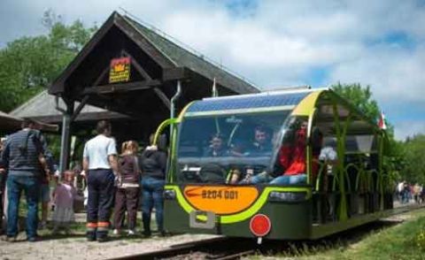 ہنگری میں شمسی توانائی سے چلنے والی ٹرین کا کامیاب تجربہ