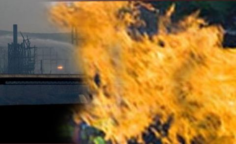 بھارت: پیٹرولیم ریفائنری میں دھماکے، 1 شخص ہلاک، 30 زخمی