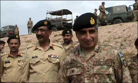 گیریژن کمانڈر ملتان میجر جنرل عمر فاروق کا اکبربند کا دورہ
