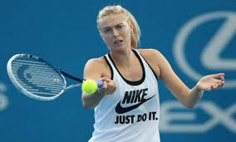 ماریا شراپووا زخمی ہوگئیں، آئندہ ہفتے ہونے والے یو ایس اوپن سے باہر