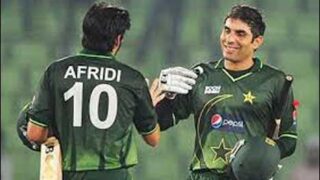 Misbah-Ul-Haq - Shahid Afridi