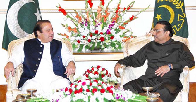 Nawaz Sharif - Asif Ali Zardari