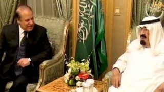 Nawaz Sharif's King Abdullah
