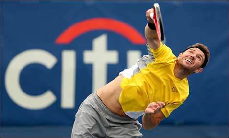 سٹی اوپن ٹینس، یوان ڈیل پوٹرو، ٹامی ہاس، اور جان آئزنر سیمی فائنل میں