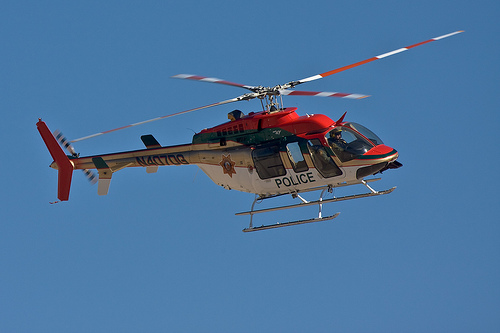 لاس ویگاس : پولیس ہیلی کاپٹر میں شہریوں کی سواری، تحقیقات شروع