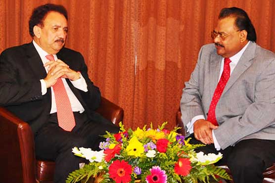 Rehman Malik, Altaf Hussain