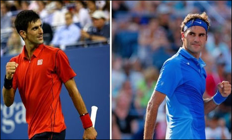 راجر فیڈرر اور جوکووچ یو ایس اوپن ٹینس کے دوسرے رانڈ میں