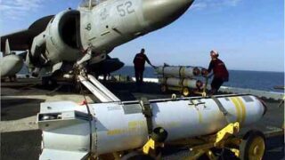 Sale of cluster bombs
