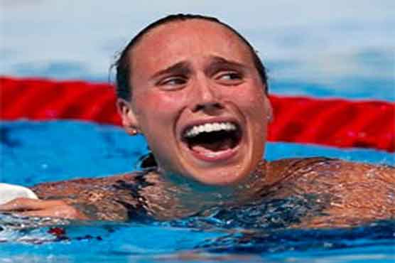 ڈنمارک کی تیراک کا 200 میٹر بیک اسٹروک سوئمنگ میں نیاعالمی ریکارڈ