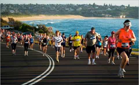 سڈنی میں ایک دلچسپ فن ریس ہوئی