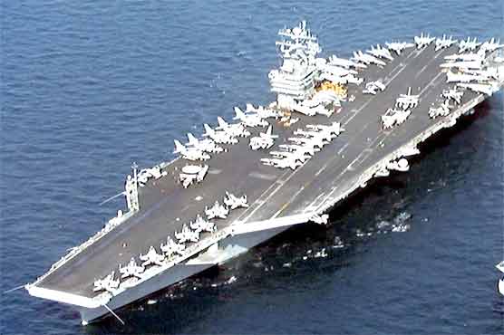 امریکہ نے شام کیخلاف بحری بیڑے کو تیار رہنے کا حکم دیدیا