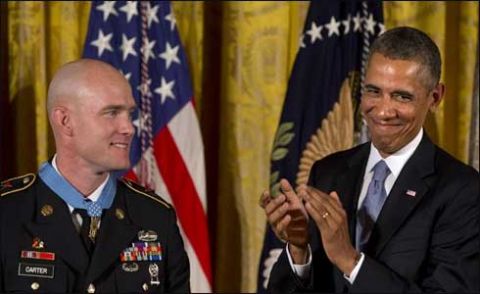 امریکہ: افغان جنگ میں خدمات انجام دینے والے فوجی کیلئے اعلی اعزاز