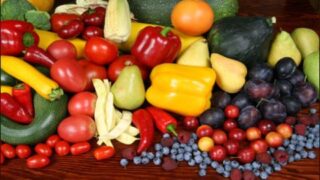 Vegetables, fruit