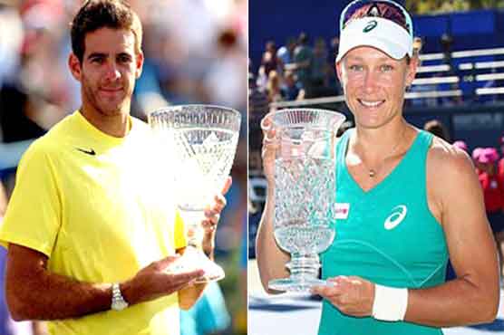 ڈیل پوٹرو نے سٹی اوپن ، سمانتھا سٹوسر نے کیلیفورنیا کپ جیت لیے