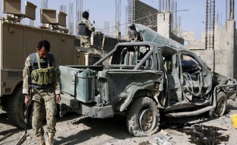 افغانستان میں امریکی فوجی اڈے پر خودکش حملہ