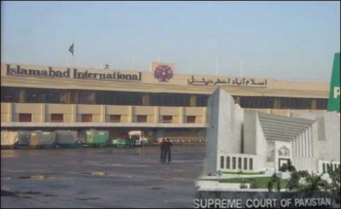 اسلام آباد ائیرپورٹ کی تعمیر میں کرپشن پر وفاقی حکومت خاموش کیوں، چیف جسٹس