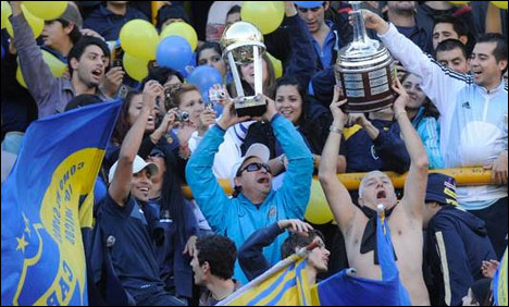 ارجنٹینا کی فٹ بال لیگ میں بوکا جونیئرز نے ایک اور میچ جیت لیا