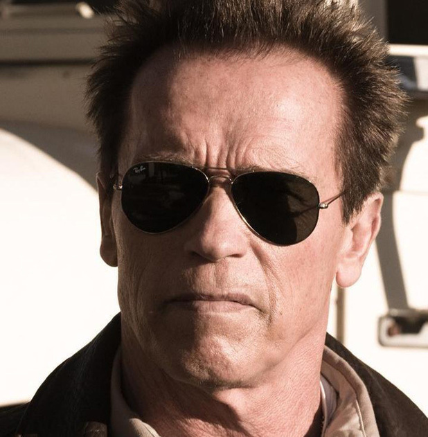 لیجنڈ آرنلڈ شوازینگر آخری مرتبہ ٹرمینیٹر کے روپ میں