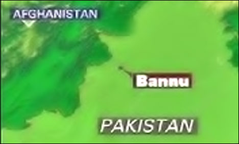 بم دھماکے میں شہید سیکیورٹی اہلکاروں کی میتیں بنوں پہنچا دی گئیں